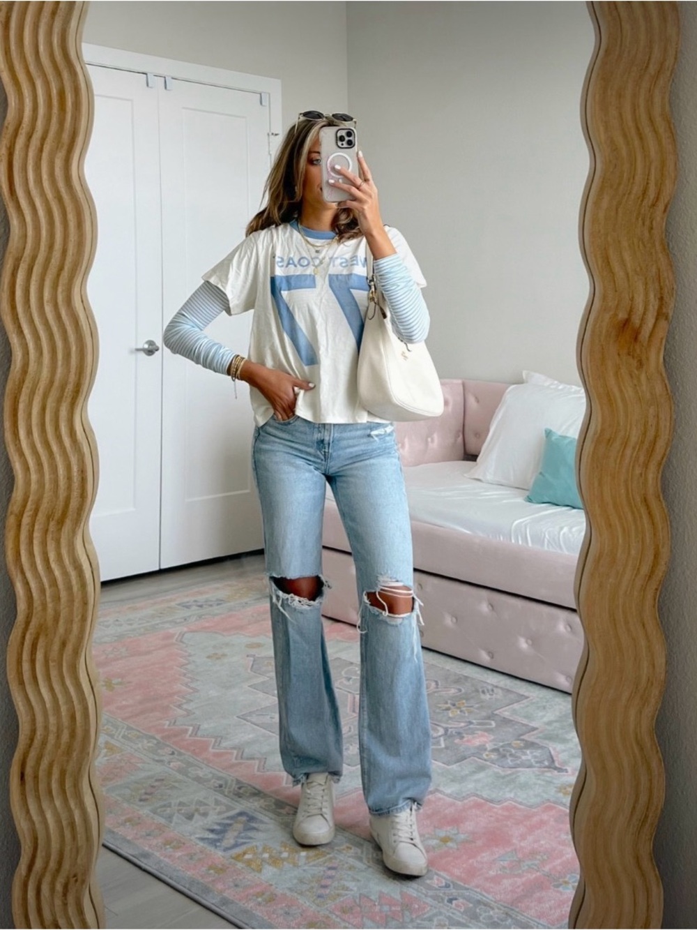 American eagle west coast tshirt
